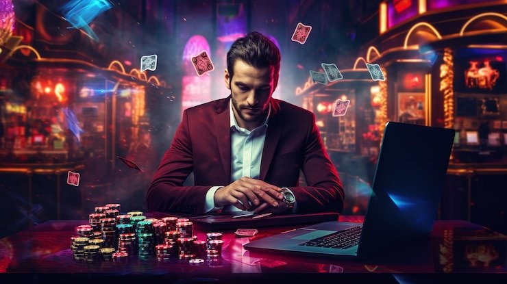 Live No Commission Baccarat table on gojek mobile showing dealer and betting interface